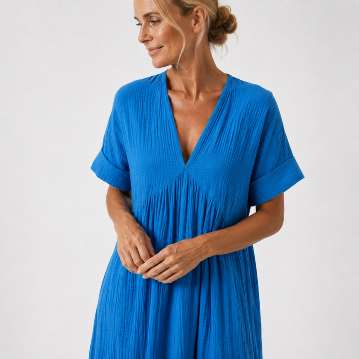 Shannon - Vestido largo vaporoso