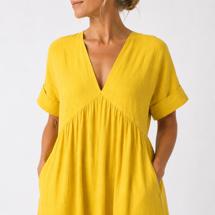 Shannon - Vestido largo vaporoso