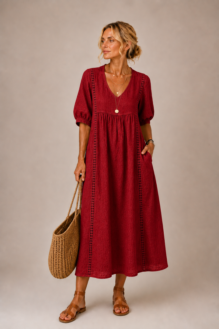 Serenia - Blusa ligera con encaje