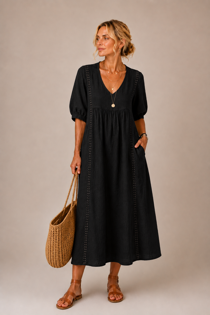 Serenia - Blusa ligera con encaje