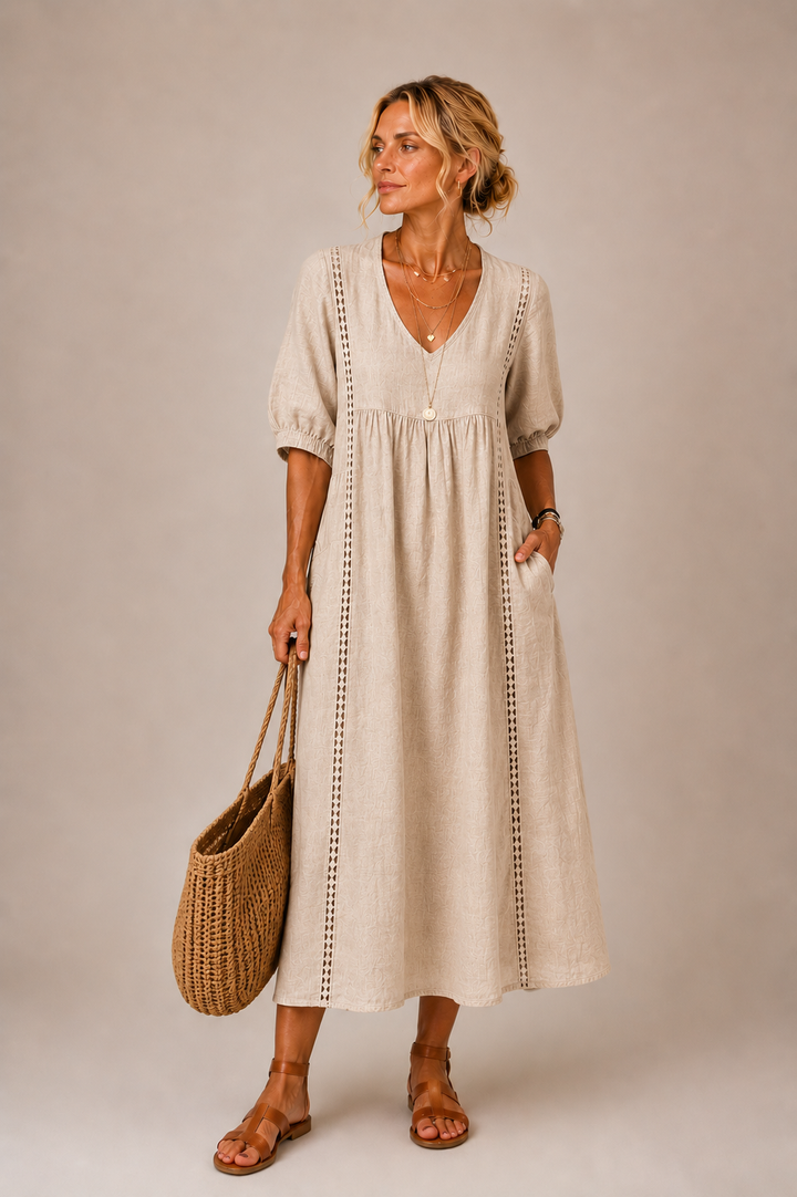 Serenia - Blusa ligera con encaje