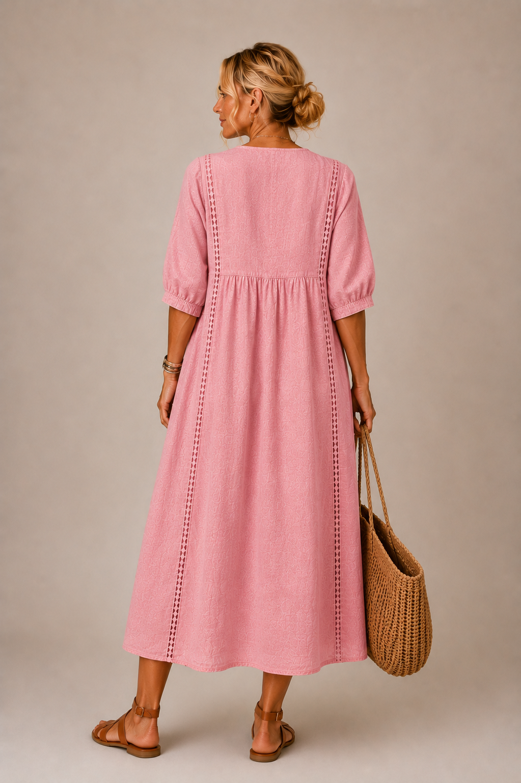 Serenia - Blusa ligera con encaje