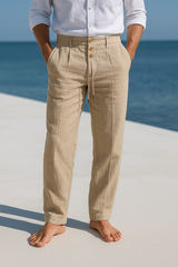 Kenneth - Pantalón de lino ligero