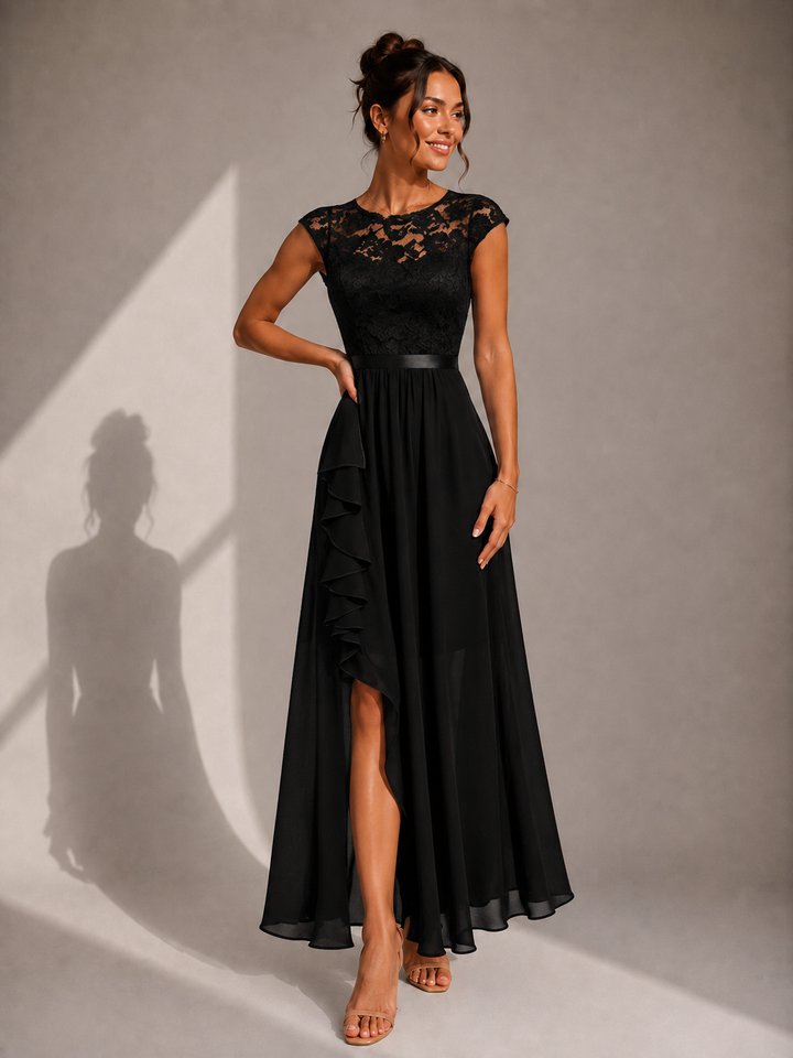 Capri - Vestido largo evasé elegante
