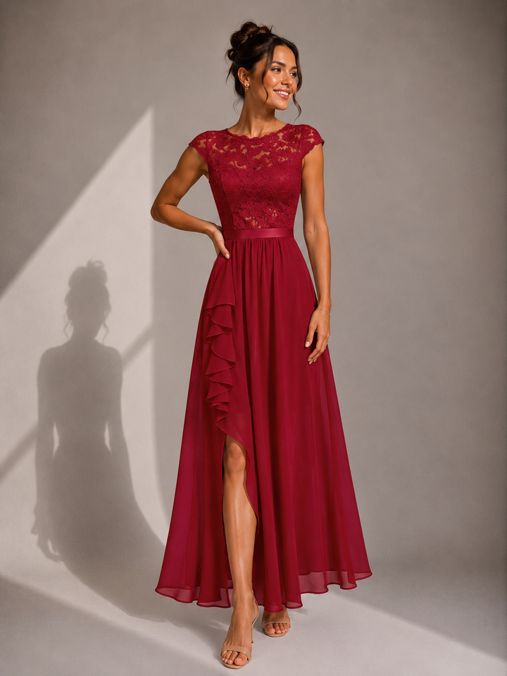 Ainsley - Vestido de noche bordado