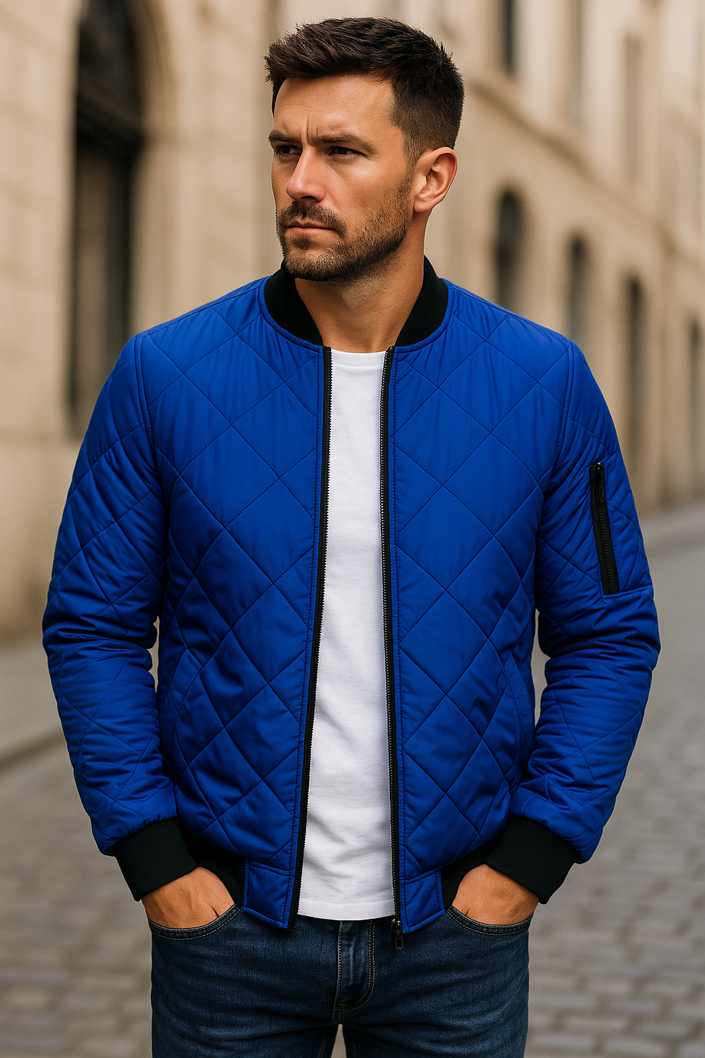 Tanner - Chaqueta bomber acolchada