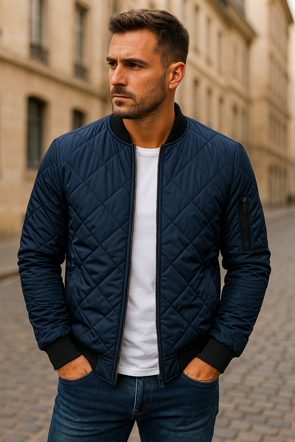Tanner - Chaqueta bomber acolchada