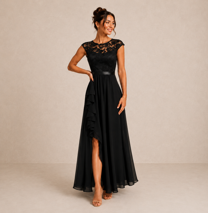 Capri - Vestido largo evasé elegante