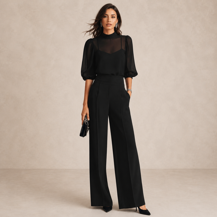 Juna - Conjunto coordinado premium de tres piezas