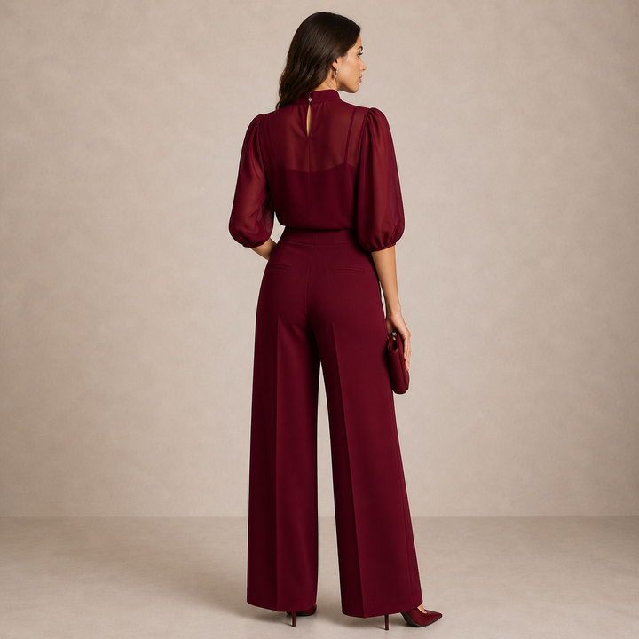 Juna - Conjunto coordinado premium de tres piezas