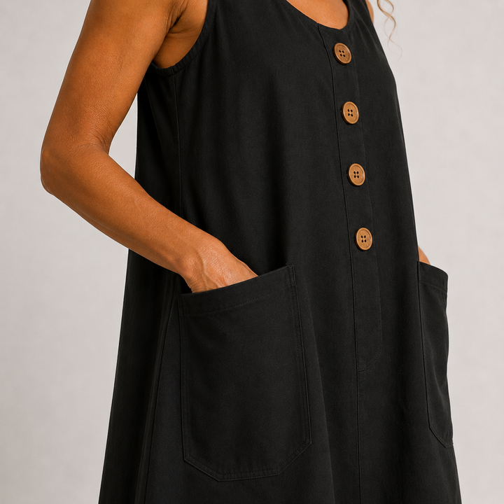 Rosamonde - Vestido veraniego de lino fresco