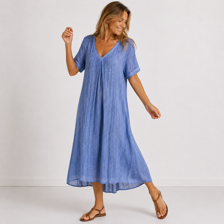 Bryony - Vestido de verano suave al tacto