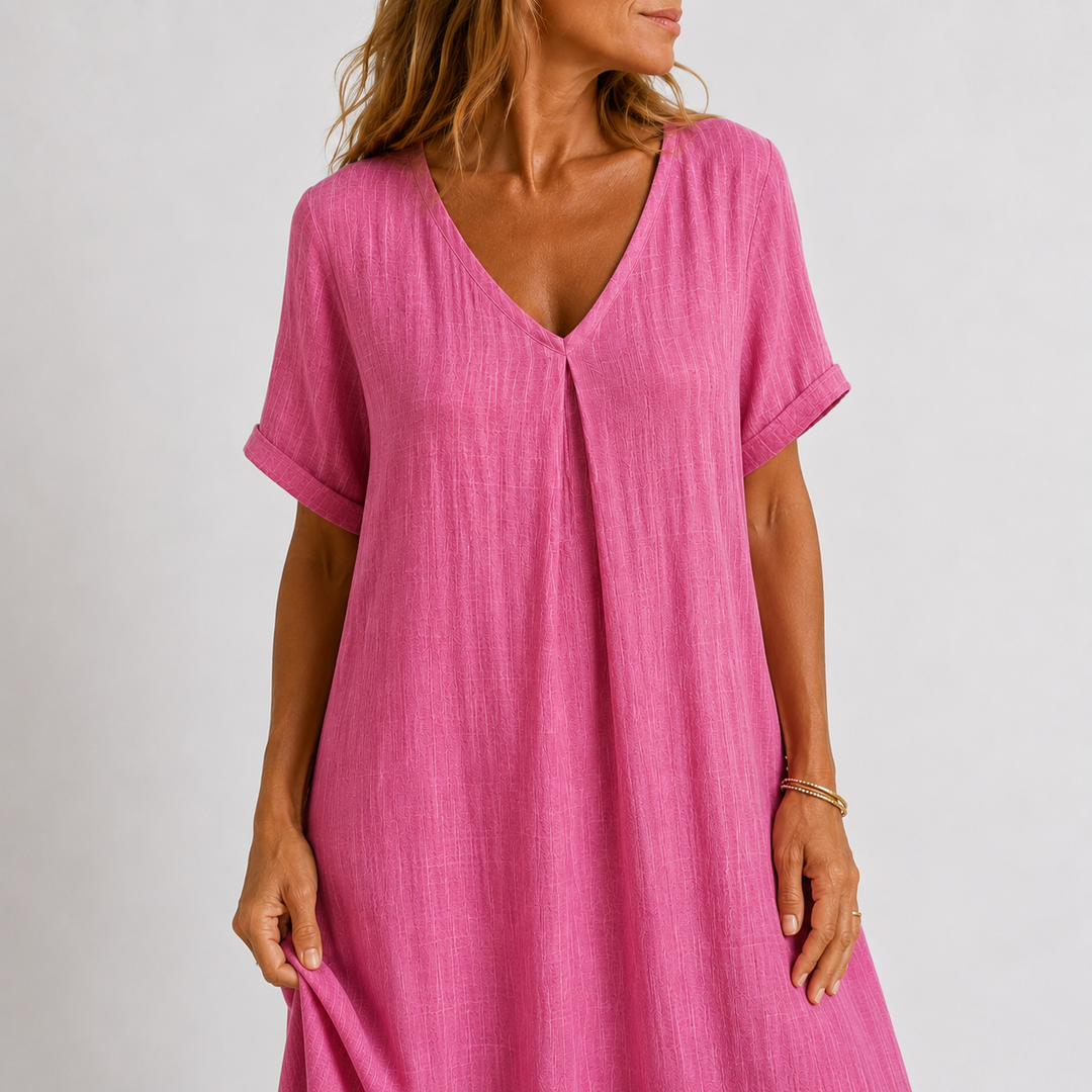 Bryony - Vestido de verano suave al tacto