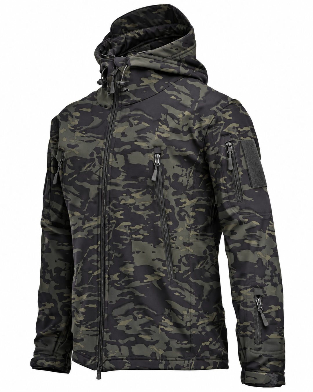 Arno - Chaqueta slim fit con capucha