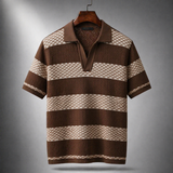 Alden - Polo de punto texturizado