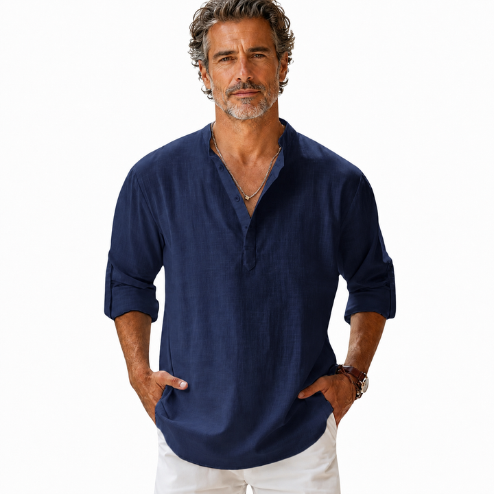 Morland - Camisa de lino transpirable