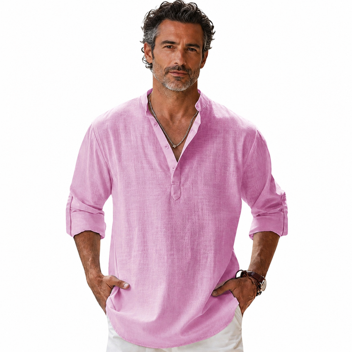 Morland - Camisa de lino transpirable