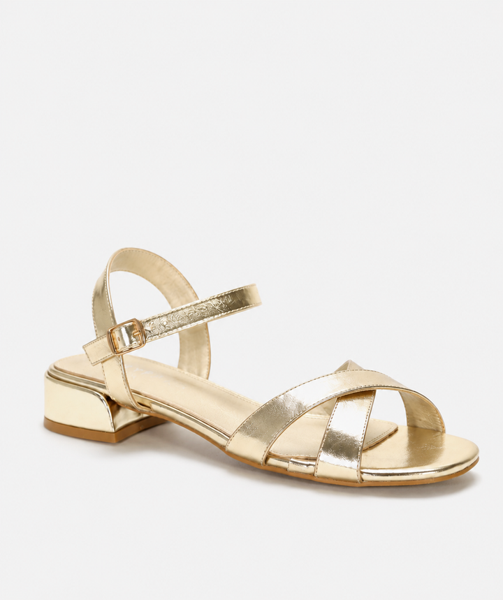 Abrielle - Sandalias elegantes de tacón bajo
