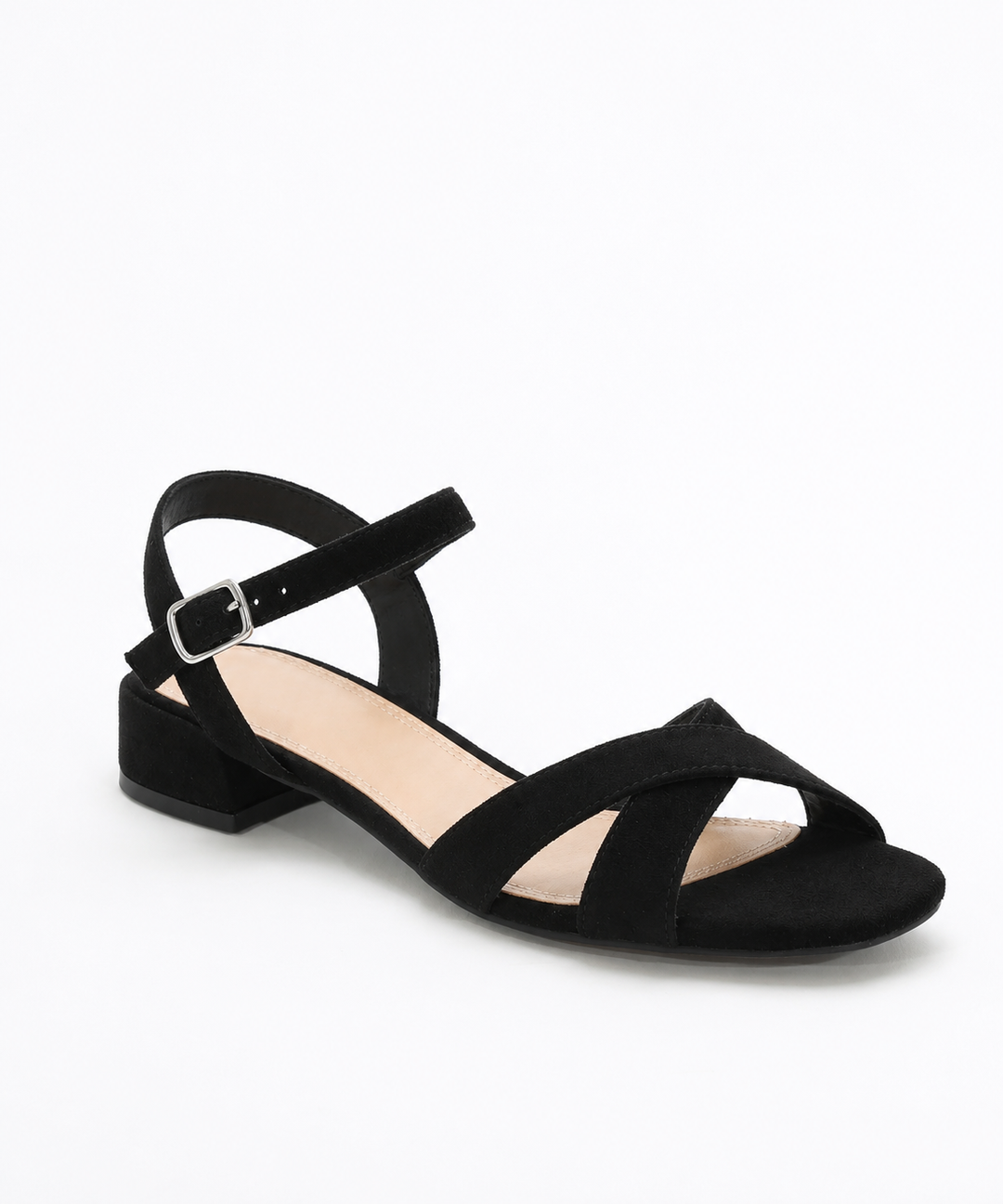 Abrielle - Sandalias elegantes de tacón bajo