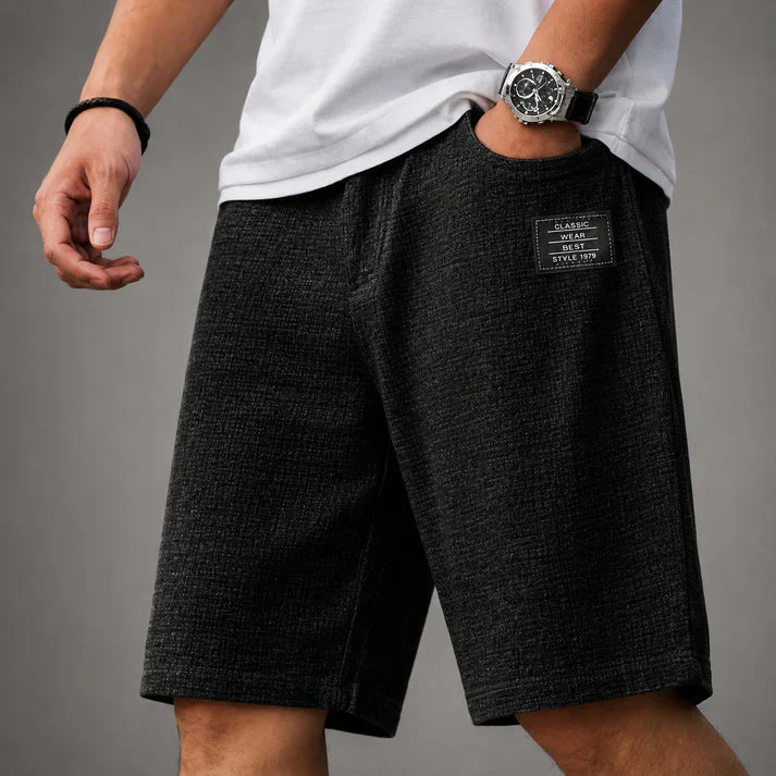 Caelan - Bermudas de lino refinadas