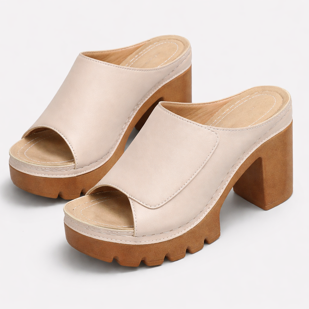 Melisande - Tacones de plataforma pulidos