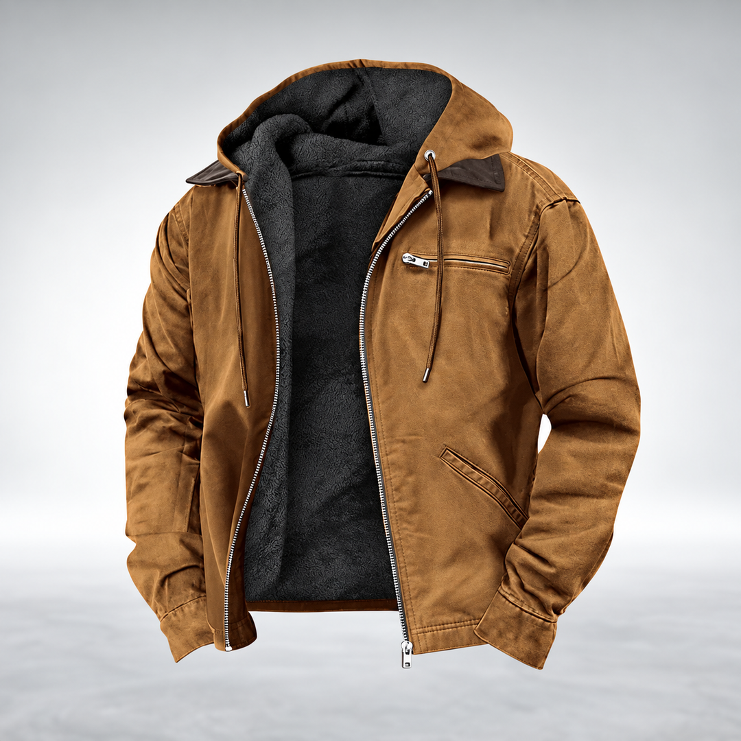 Ford - Chaqueta utilitaria con capucha