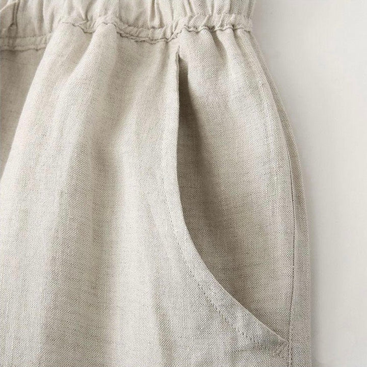Walker - Pantalones ligeros de lino