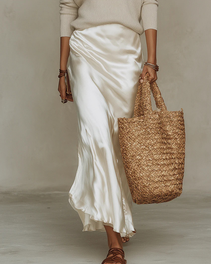 Brialynne - Conjunto con vestido midi brillante