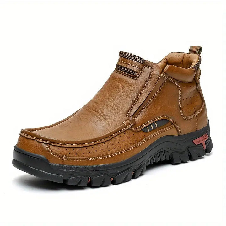 Barcliff - Botines de piel resistentes