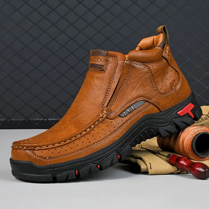 Barcliff - Botines de piel resistentes