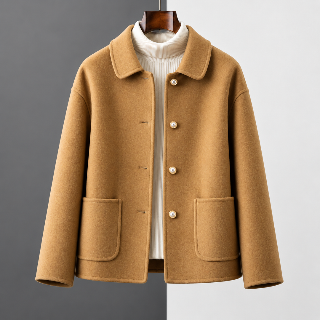 Genevara - Chaqueta corta de tacto suave