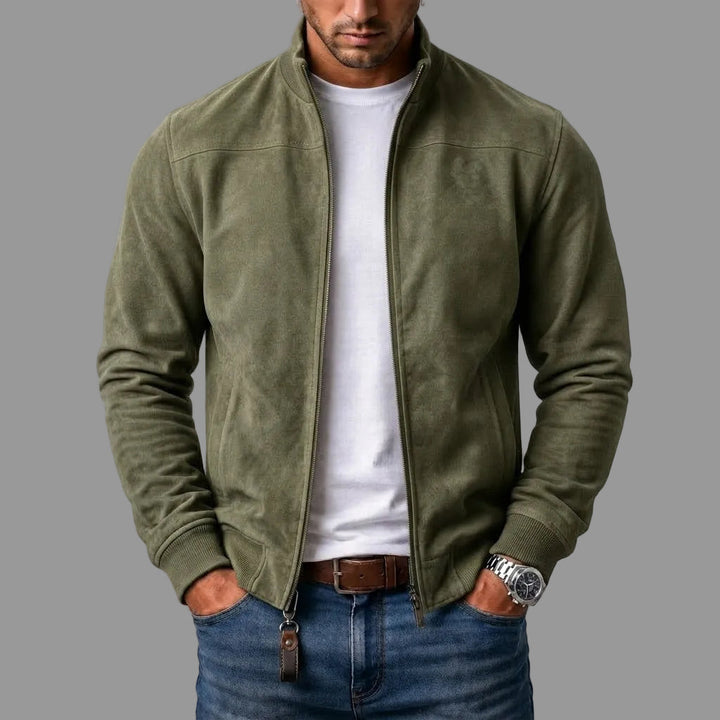 Paedon - Cazadora bomber de tacto suave