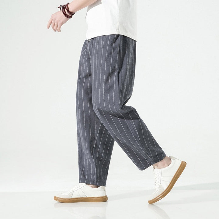 Brodie - Pantalón de corte holgado a rayas