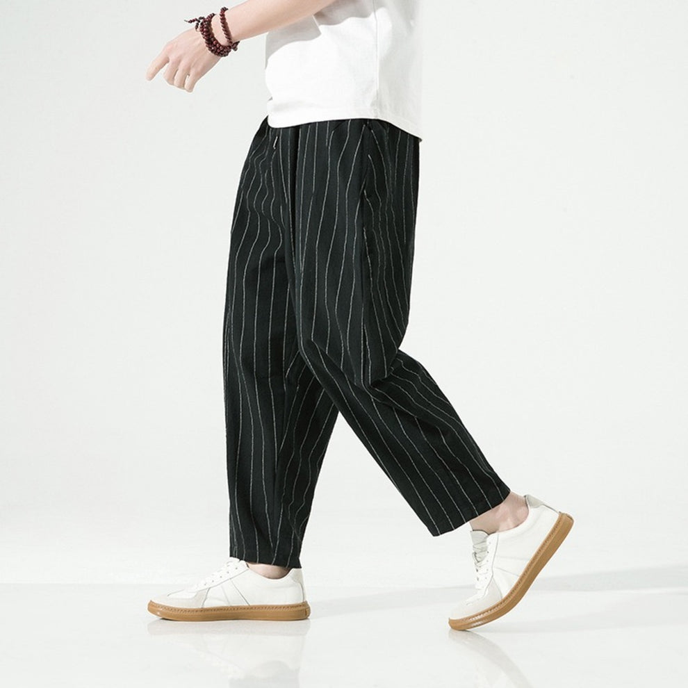 Brodie - Pantalón de corte holgado a rayas