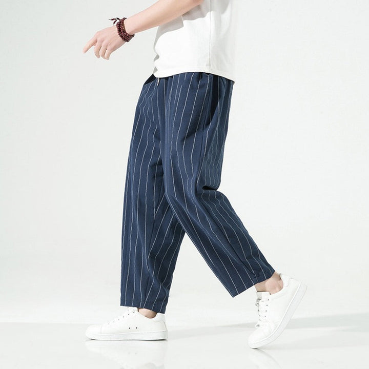 Brodie - Pantalón de corte holgado a rayas