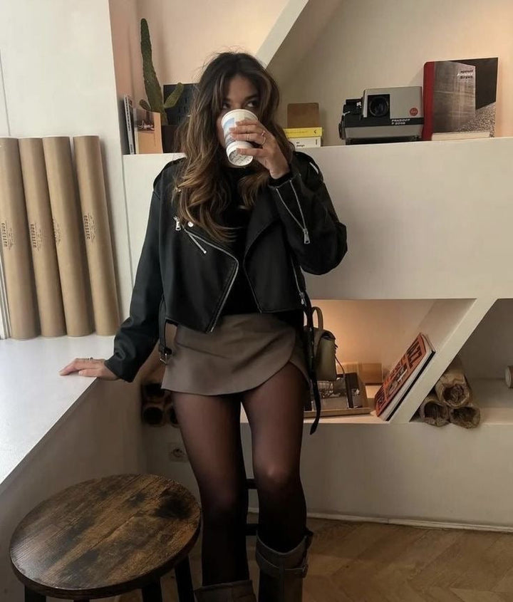 Rosavelle - Minifalda de tacto suave