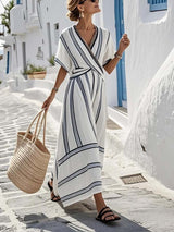 Evelina - Vestido largo de verano de tacto suave