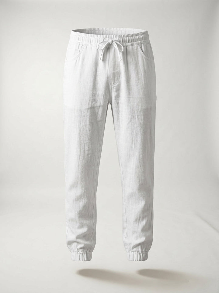 Carrick - Pantalón jogger de lino ligero