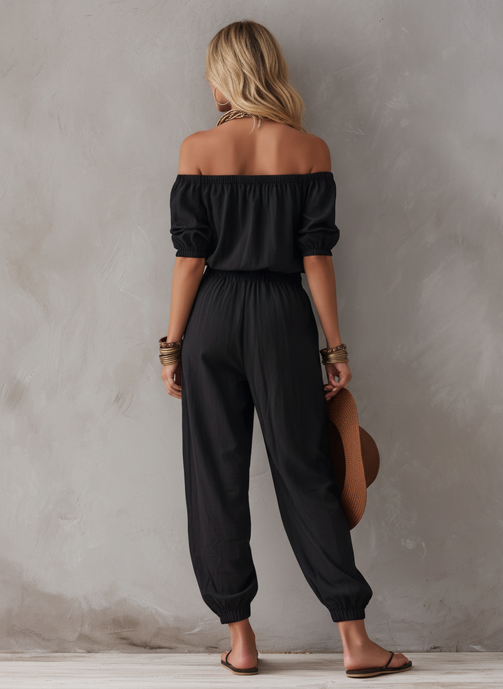 Neralia - Mono ligero con escote Bardot