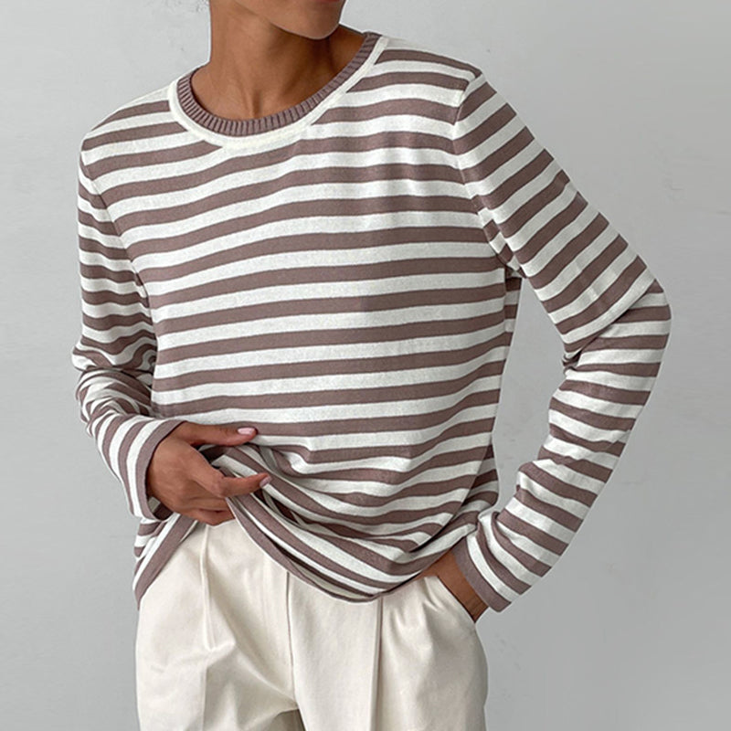 Zoravelle - Camiseta de manga larga de tacto suave