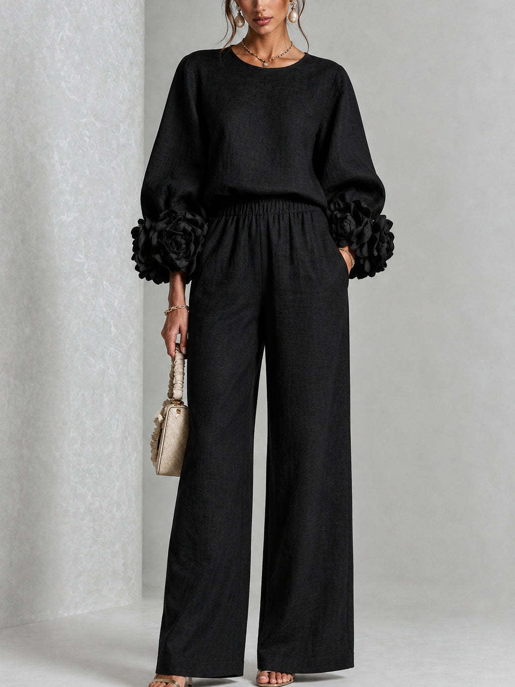Ardeline - Conjunto elegante de dos piezas