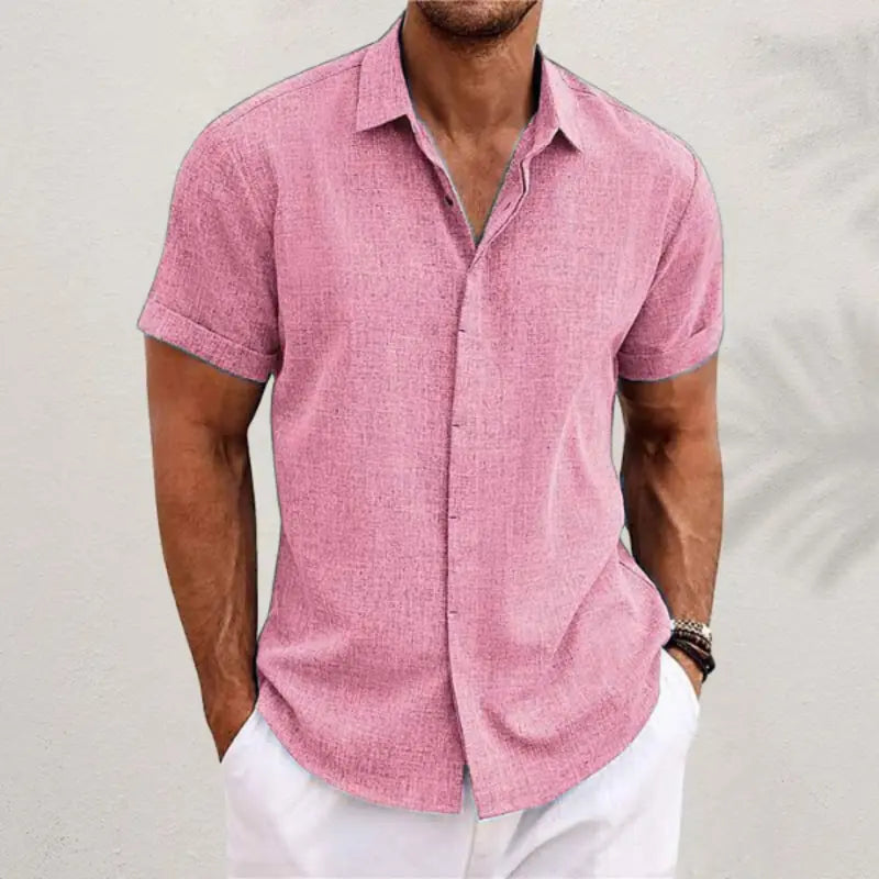 Erskine - Camisa de lino transpirable