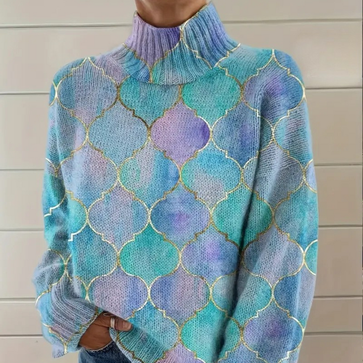 Esmée - Jersey de cuello alto de tacto suave