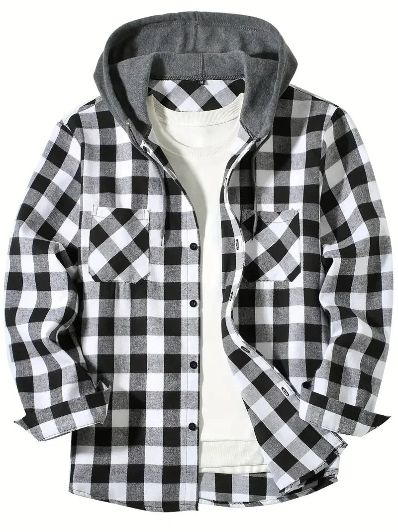 Jastor - Chaqueta acolchada de cuadros