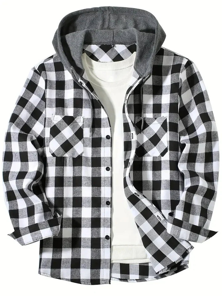 Jastor - Chaqueta acolchada de cuadros
