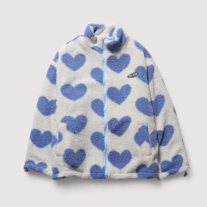 Adera - Chaqueta reversible de tacto suave