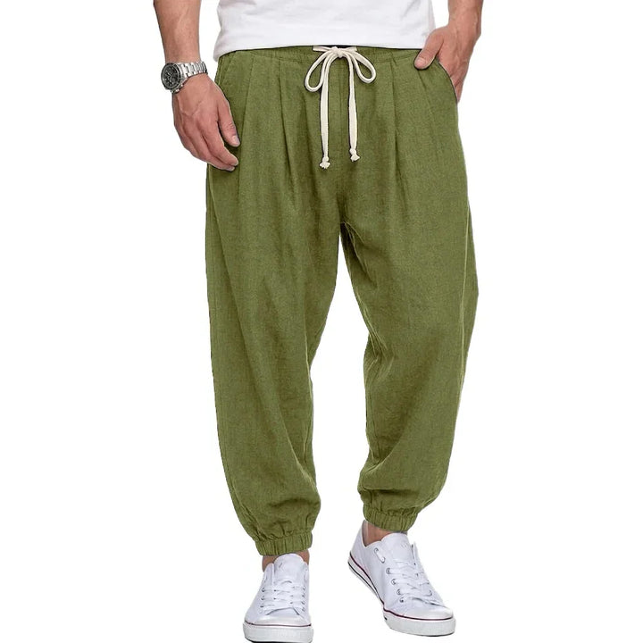 Isaac - Pantalones ligeros con cordón ajustable