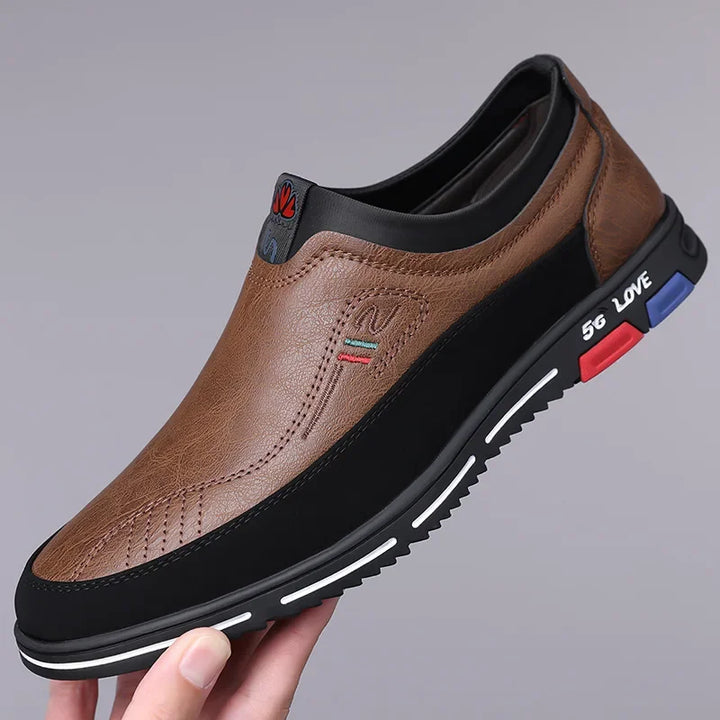 Aksel - Mocasines para hombre con amortiguación