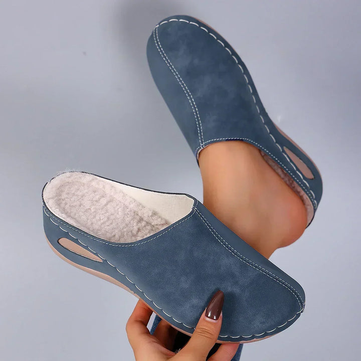 Arisca - Zapatillas de casa de felpa