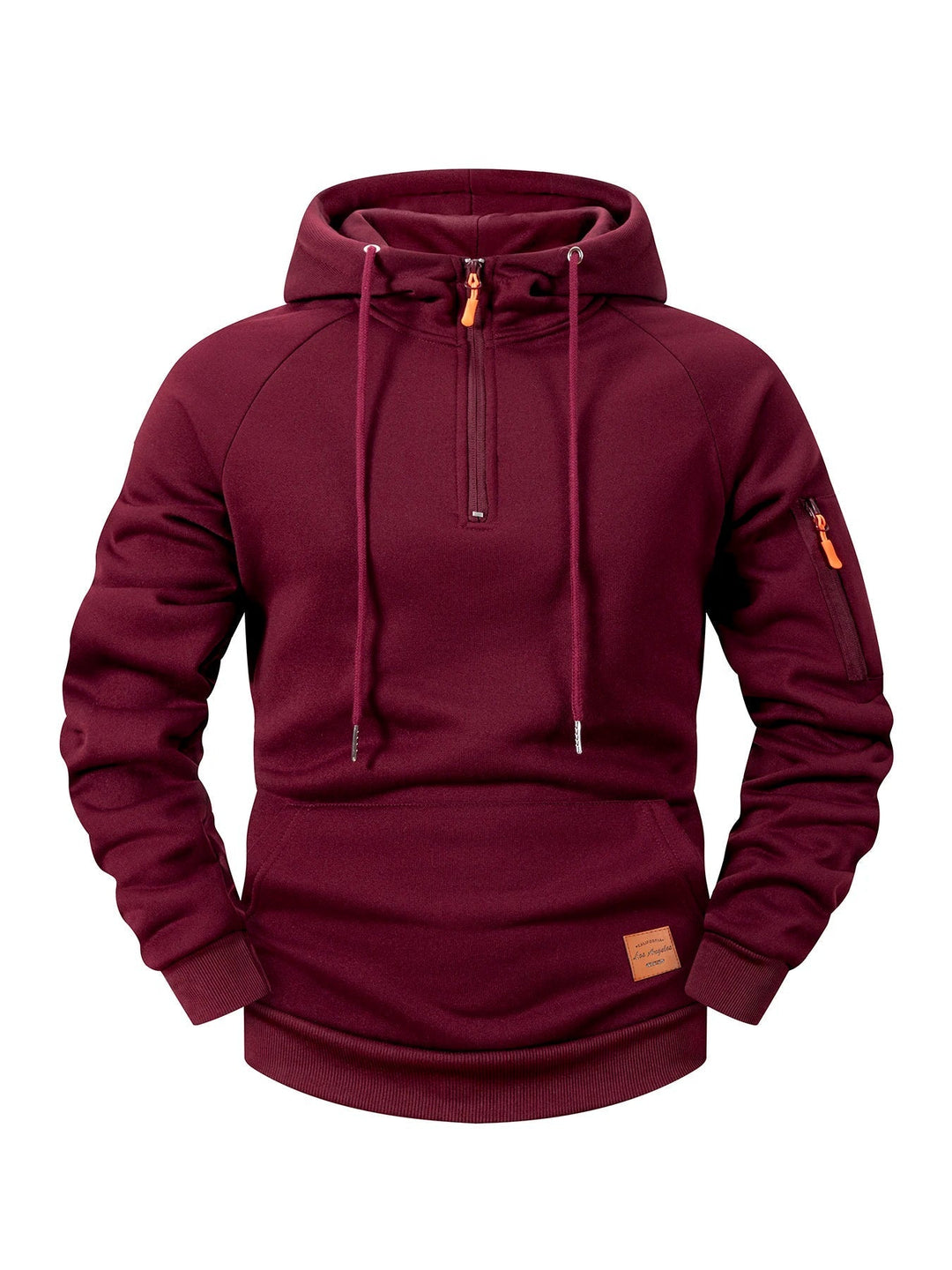 Quenford - Sudadera con cremallera y acabado suave al tacto